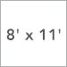 8 Ft. x 11 Ft.