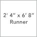2 Ft. 4 In. x 6 Ft. 8 In. Runner