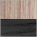 White Oak with Black