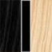 Black Uprights Black Brackets Blonde Shelves