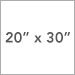 20 x 30
