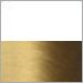 White with Brass