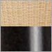 Natural Weave/ Black Frame