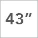 43 in