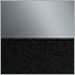 Brushed Aged Aluminum with Black Powdercoat