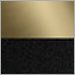 Brushed Cast Brass with Black Powdercoat