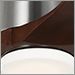 Brushed Steel with Dark Walnut