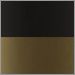 Matte Black with Brass