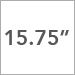 15.75 in