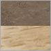 Natural Lacquered Oak and Coffee Waste Dark