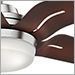 Brushed Nickel with Coffee Beech