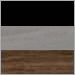 Black Bowl with Polished Steel Accent and Smoked Oak Legs