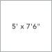 5 Ft. x 7 Ft. 6 In.