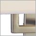 Brushed Nickel with White