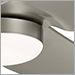 Painted Brushed Nickel with Silver