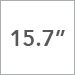 15.7 Inch
