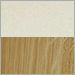 Ivory with Natural Oak