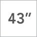 43 in