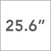 25.6 in