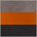 Grey and Orange with Stained Oak
