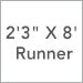 2 Ft. 3 In. x 8 Ft. Runner