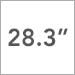 28.3 Inch