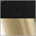 Black Marquina Base with Brass Shade