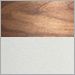 Walnut with White
