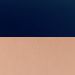 Navy Blue and Shiny Copper