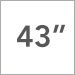 43 in
