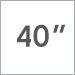40 in