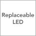 Replaceable LED