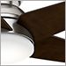Brushed Nickel with Espresso