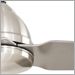 Brushed Nickel Wet with Silver Blades