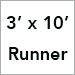 3 Ft. x 10 Ft. Runner