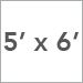 5 Ft. x 6 Ft.