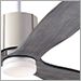Gloss White with Ivory Leather and Graywash Blades
