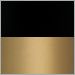 Black with Antique Brushed Brass