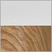 White with Natural Wood Grain