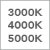3000K/4000K/5000K