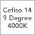 Cefiso 14 / 9 Degree / 4000K