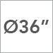 36-In. Diameter