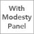 With Modesty Panel