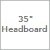35 In High Headboard