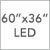 60X36 Inch LED