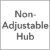 Non-adjustable Hub
