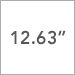 12.63 Inch