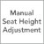 Manual Seat- Height Adjustment