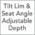 Tilt Limiter & Angle/Adjustable Depth