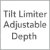 Tilt Limiter/Adjustable Depth